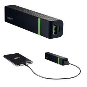 CARICATORE PORTATILE 1 PORTA USB 2600MAH LEITZ COMPLETE COD. 63110095