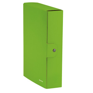 SCATOLA PROGETTO WOW DORSO 8CM VERDE LIME LEITZ COD. 39670054