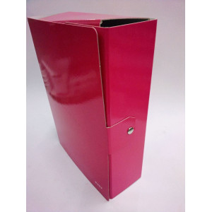 SCATOLA PROGETTO WOW DORSO 10CM FUCSIA METAL LEITZ COD. 39680023