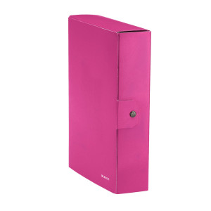 SCATOLA PROGETTO WOW DORSO 8CM FUCSIA METAL LEITZ COD. 39670023