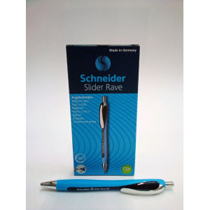 PENNA A SFERA A SCATTO SLIDER RAVE XB NERO SCHNEIDER COD. P132501