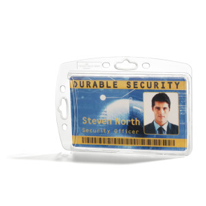 CONF. 10 PORTABADGE RIGIDO 5,4X8,7CM 8905-19 DURABLE COD. 8905-19
