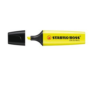 EVIDENZIATORE BOSS GIALLO 24 CF.10