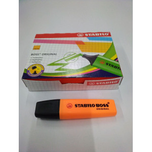 EVIDENZIATORE STABILO BOSS ARANCIO 70/54 COD. 70/54 CONFEZIONE DA 10