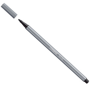 PENNARELLO STABILO PEN 68/96 GRIGIO SCURO COD. 68/96 CONFEZIONE DA 10