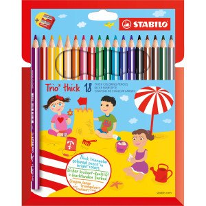 PASTELLI STABILO 203/2 CF.18