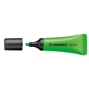 EVIDENZIATORE STABILO NEON VERDE - CF. DA 10