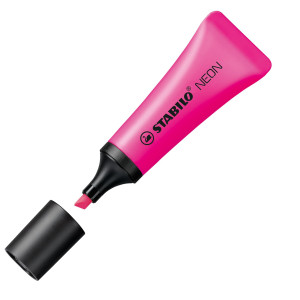 EVIDENZIATORE STABILO NEON ROSA - CF. DA 10