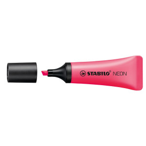 EVIDENZIATORE STABILO NEON ROSA - CF. DA 10