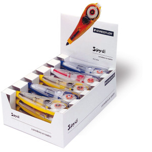 CORRETTORE A NASTRO SPYDI 4,2MM X 6,8MT STAEDTLER COD. 94120 CONFEZIONE DA 20