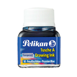 INCHIOSTRO DI CHINA 523 BLU DI PRUSSIA 10 10ML PELIKAN COD. 248500