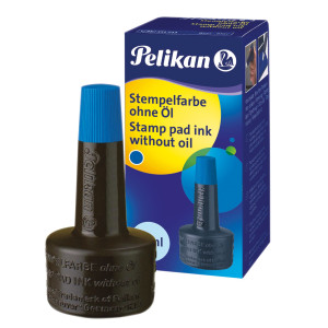 INCHIOSTRO BLU 4K S/OLIO 28ML X CUSCINETTI PELIKAN COD. 351213