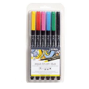 SET 6 AQUA BRUSH DUO COD. L6521060