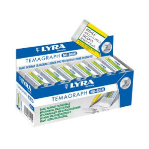 GOMMA ESAGONALE TEMAGRAPH NO-SIGN LYRA COD. L7427001
