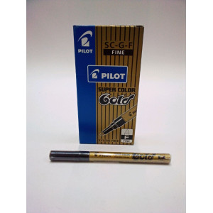 MARCATORE SUPER COLOR PUNTA FINE VERNICE GOLD PILOT COD. 002437