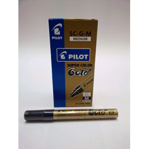 MARCATORE SUPER COLOR PUNTA MEDIA VERNICE GOLD PILOT COD. 002450