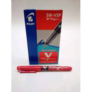 PENNARELLO SIGN PEN ROSSO - CF. DA 12