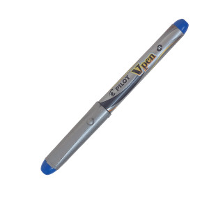 PENNA STILOGRAFICA BLU V-PEN SILVER PILOT COD. 007571