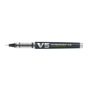 ROLLER HI-TECPOINT V5 RICARICABILE NERO BEGREEN PILOT COD. 040325