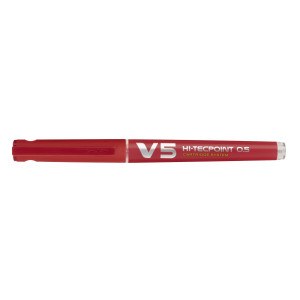ROLLER HI-TECPOINT V5 RICARICABILE ROSSO BEGREEN PILOT COD. 040327
