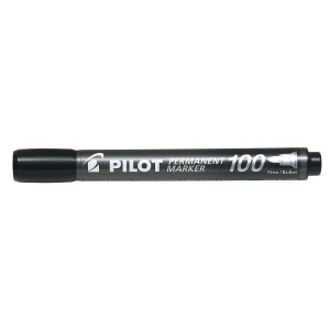 MARCATORE PERMANENTE 100 NERO P.TONDA 4.5MM PILOT COD. 002705