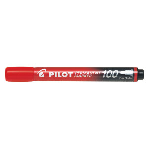 MARCATORE PERMANENTE 100 ROSSO P.TONDA 4.5MM PILOT COD. 002707