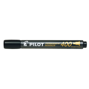 MARCATORE PERMANENTE 400 NERO P.SCALPELLO 4.5MM PILOT COD. 002710