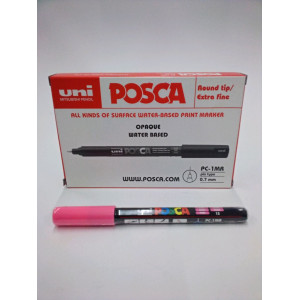 MARCATORE UNI POSCA PEN PC1M P.EXTRA FINE 0,7MM ROSA UNI MITSUBISHI COD. M PC1MR RA