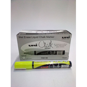 PENNARELLO UNI CHALK 2.5 MM GIALLO FLUO