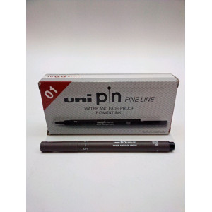 PIN FINLINER 0.1 DARK GREY