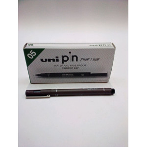 PIN FINLINER 0.5 DARK GREY