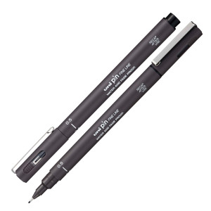 PIN FINLINER 0.5 DARK GREY