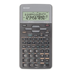 CALCOLATRICE SHARP EL-531THB-GY