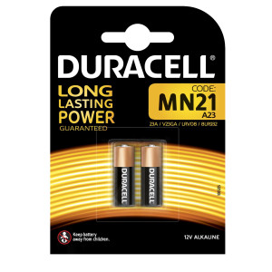 BATTERIA DURACELL MN21 CF.2