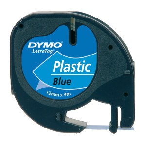 NASTRO IN PLASTICA DYMO LETRATAG 12MMX4M BLU 912050 COD. S0721650