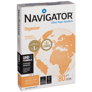 RISMA CARTA A4 80 GR. NAVIGATOR ORGANIZE