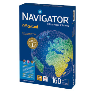 RISMA CARTA A4 160GR NAVIGATOR 250FG