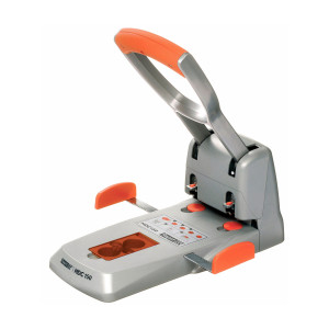 PERFORATORE 2 FORI MAX 150FG RAPID HDC150 GRIGIO/ARANCIO COD. 23000600