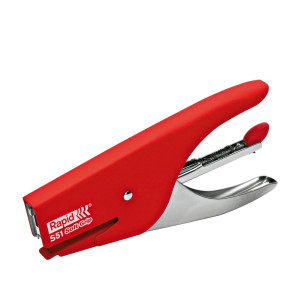 CUCITRICE A PINZA RAPID S51 SOFT GRIP ROSSO COD. 10538747