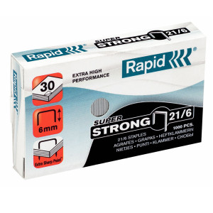 SCATOLA 1000 PUNTI SUPER STRONG RAPID 21/6 (6/6) COD. 24867700