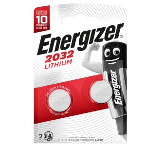 BLISTER 2 PILE CR2032 LITHIUM - ENERGIZER SPECIALISTICHE COD. E300789100