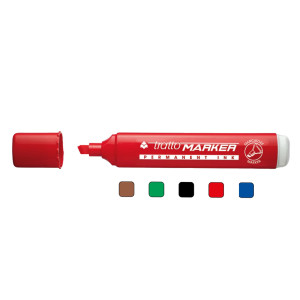 TRATTO MARKER PS.ROSSO 840102 - CF. 12