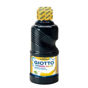 TEMPERA PRONTA 250ML LAVABILE GIOTTO NERO COD. 530824