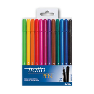 TRATTO PEN METAL ASS.COD. 8077 - CF. 12