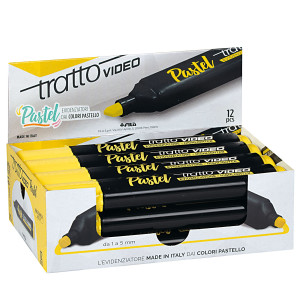 TRATTO VIDEO PASTEL LIMONE 833501 - CF. DA 12