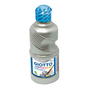 TEMPERA PRONTA ACRILICA GIOTTO 250ML ARGENTO COD. 53390000