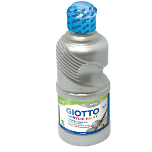 TEMPERA PRONTA ACRILICA GIOTTO 250ML ARGENTO COD. 53390000