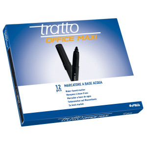 TRATTO OFFICE MAXI NERO - CF. DA 12