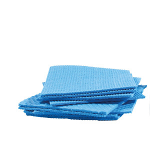 PACK 10 PANNOSPUGNA AQUOS AZZURRO PERFETTOFACTORY COD. 0231A
