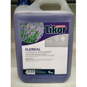 TANICA 5 LT. DETERGENTE FLOREAL PER PAVIMENTI LK 040205